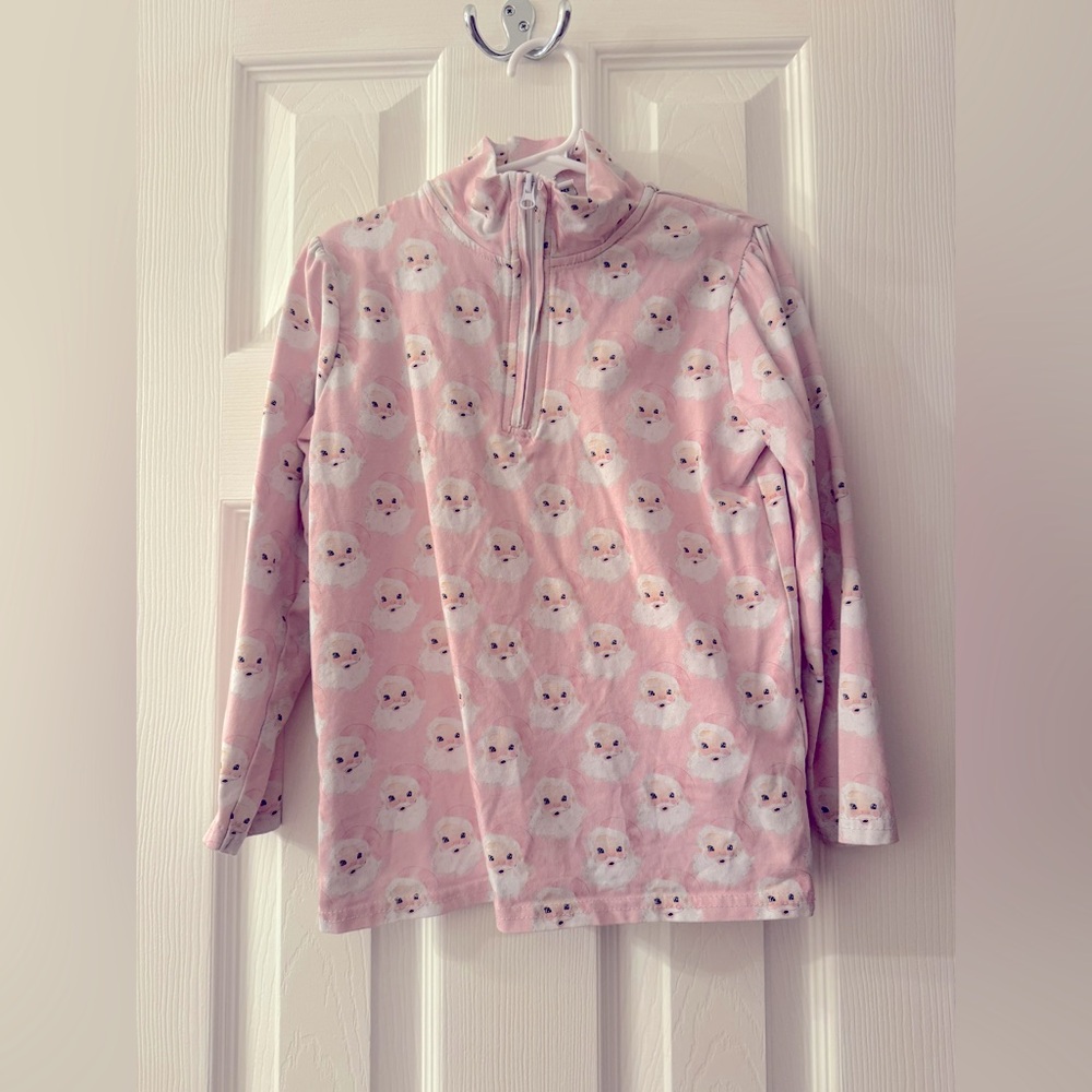 Jelly Bean. Size 6. Santa Pullover. Zipper.